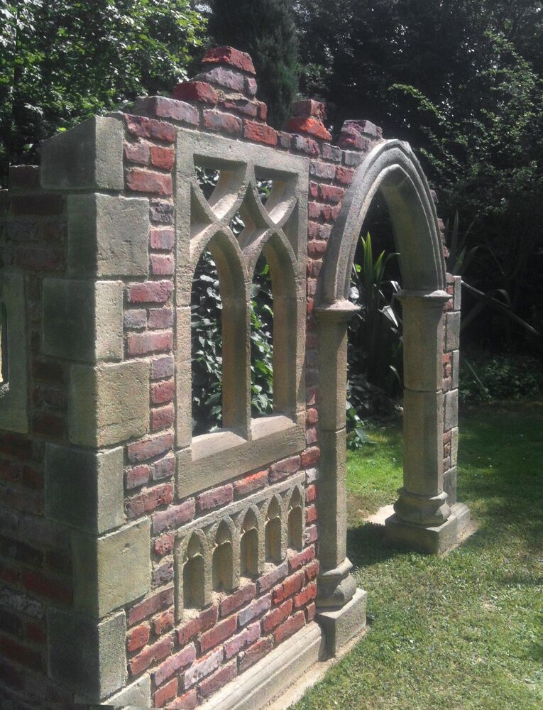  Garten Stein Ruine Aus England - Hawkesbury Castle
