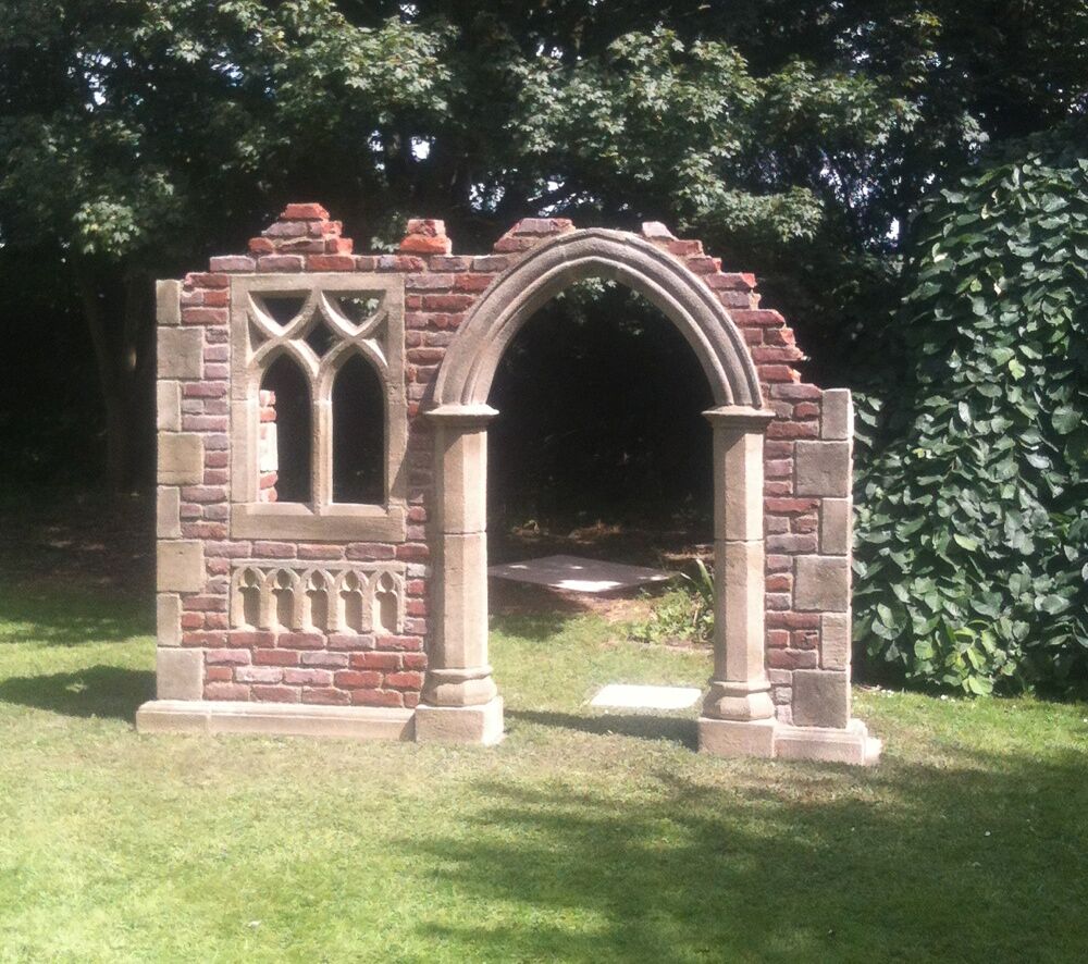  Garten Stein Ruine Aus England - Hawkesbury Castle
