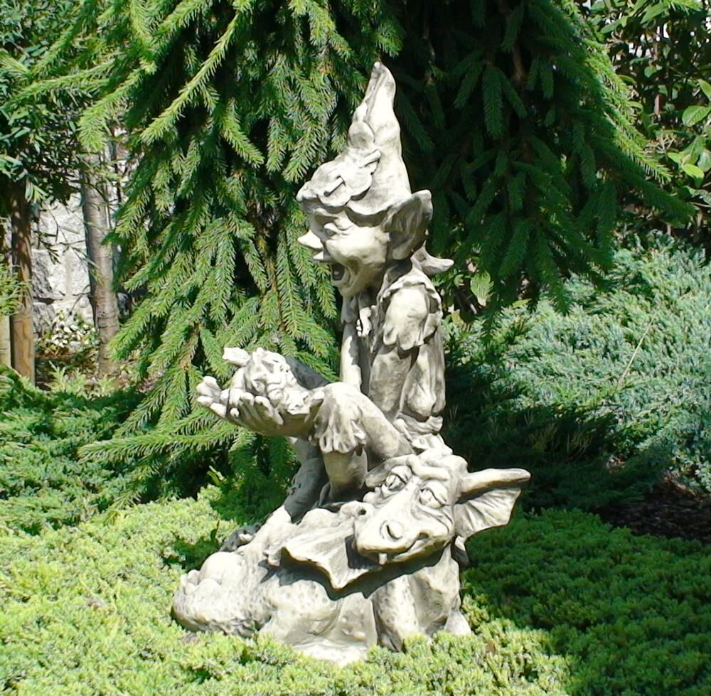  Garten Steinfigur Mit Gnom - Dudley