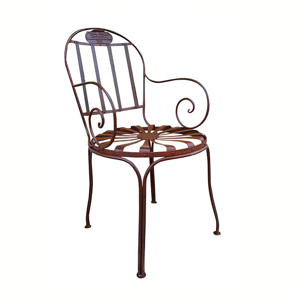  Garten Stuhl Aus Schmiedeeisen Im Antik Design - Flavienne