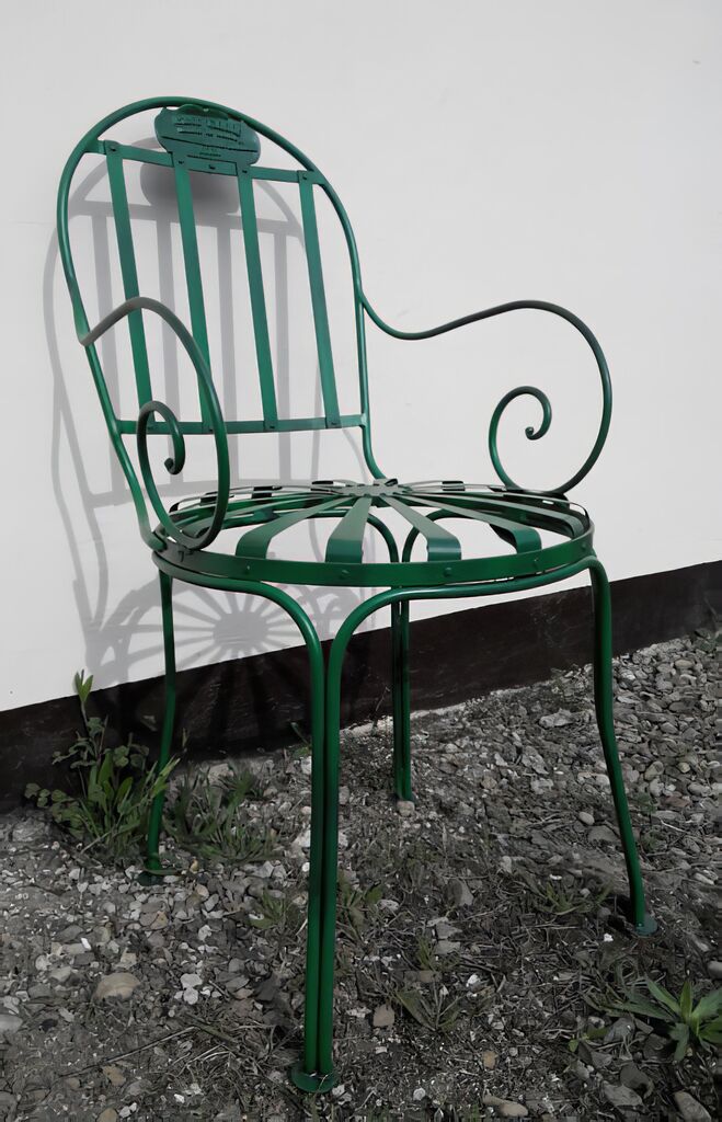  Garten Stuhl Aus Schmiedeeisen Im Antik Design - Flavienne