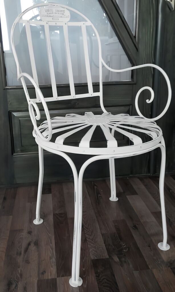  Garten Stuhl Aus Schmiedeeisen Im Antik Design - Flavienne