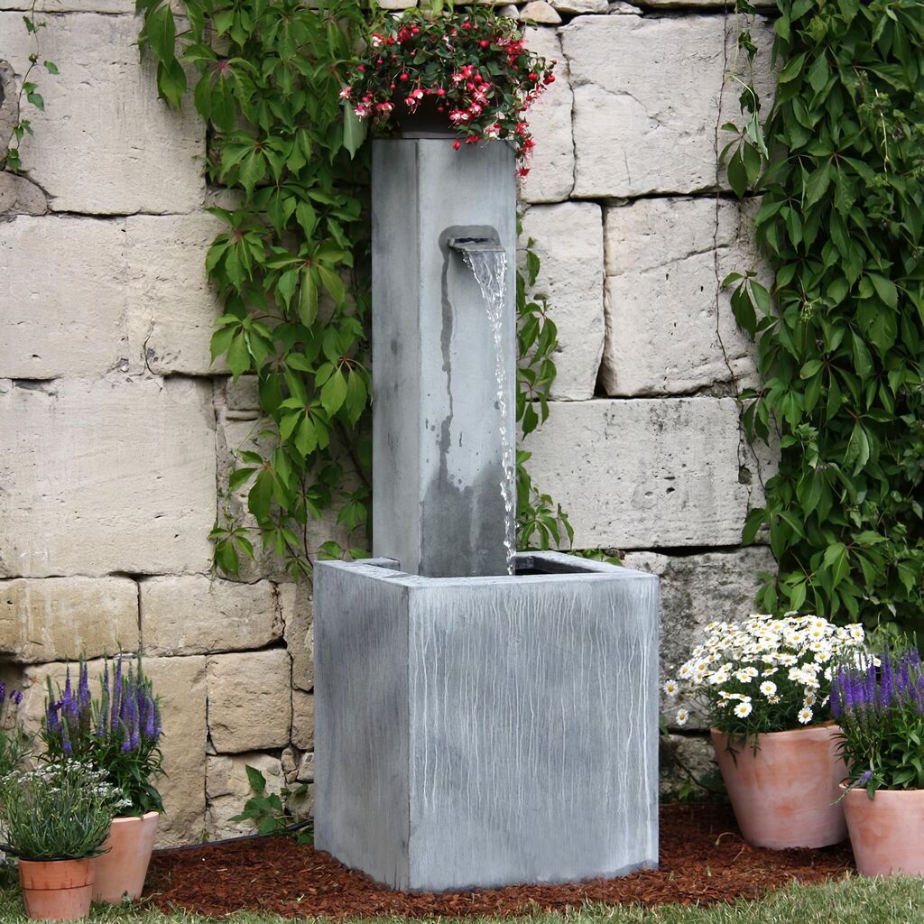  Garten Zink Brunnen - Senza Brillare
