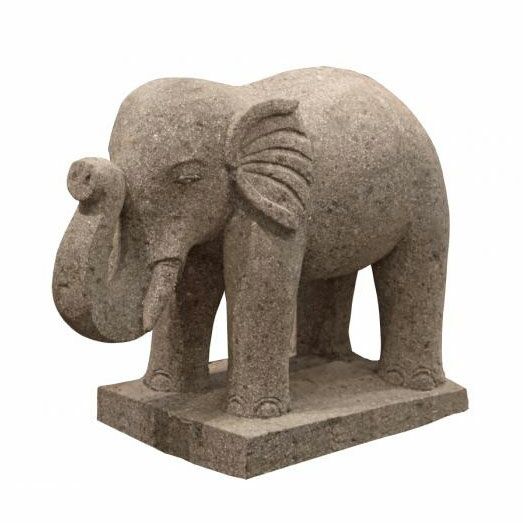  Gartenfigur Stehender Elefant - Eponus