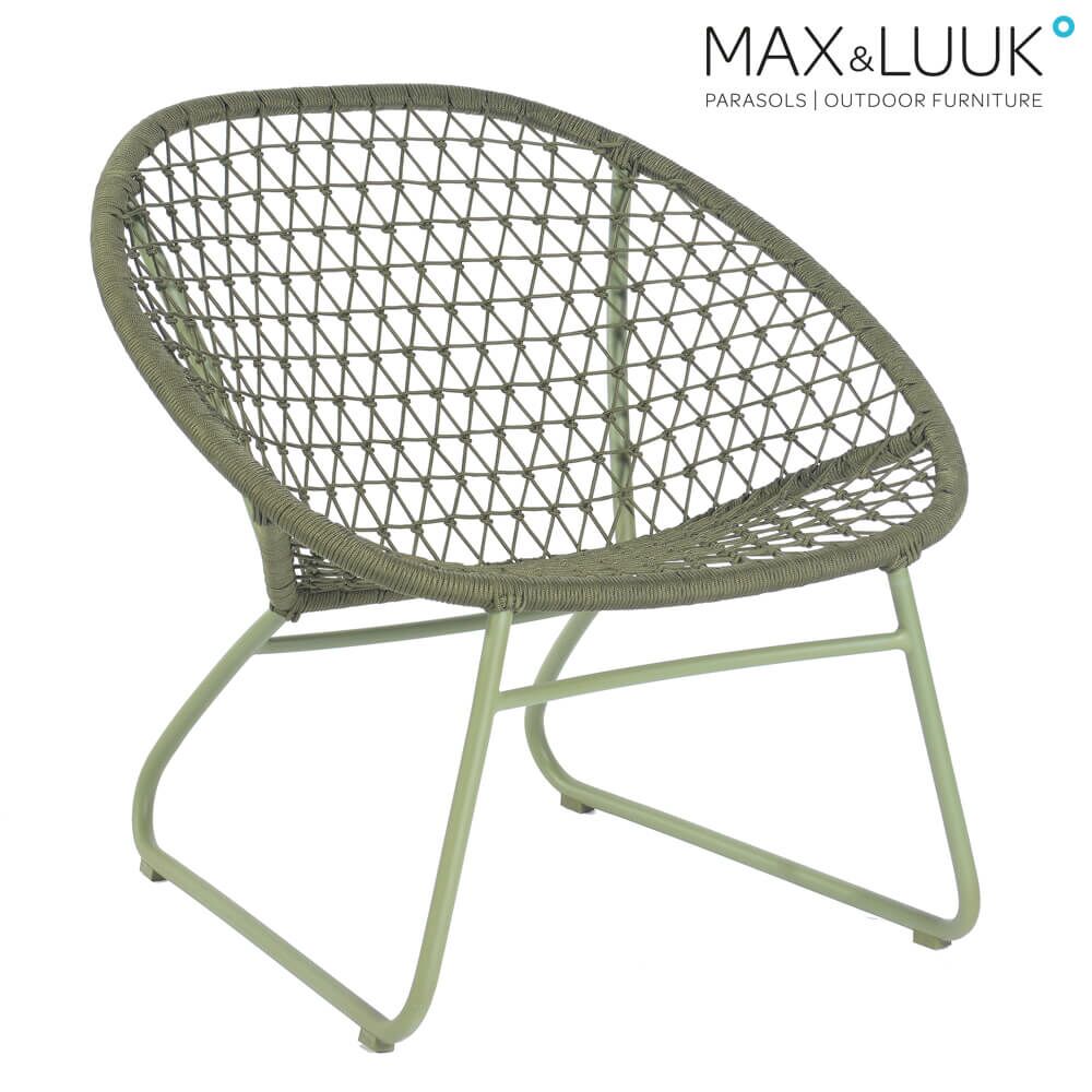  Gartensessel Aus Rope & Alu - Max&Luuk - Modern - Bella Sessel