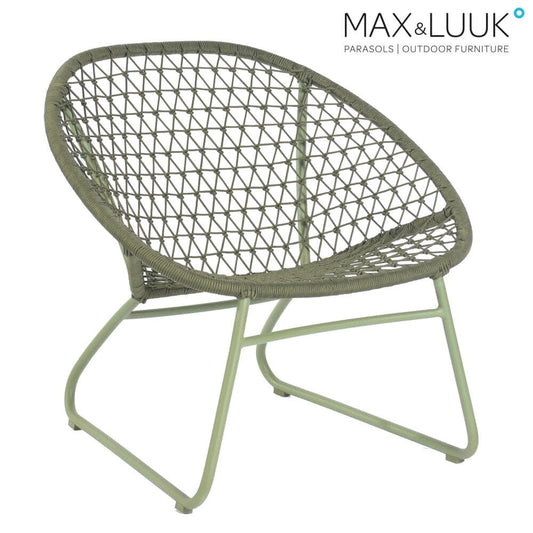  Gartensessel Aus Rope & Alu - Max&Luuk - Modern - Bella Sessel