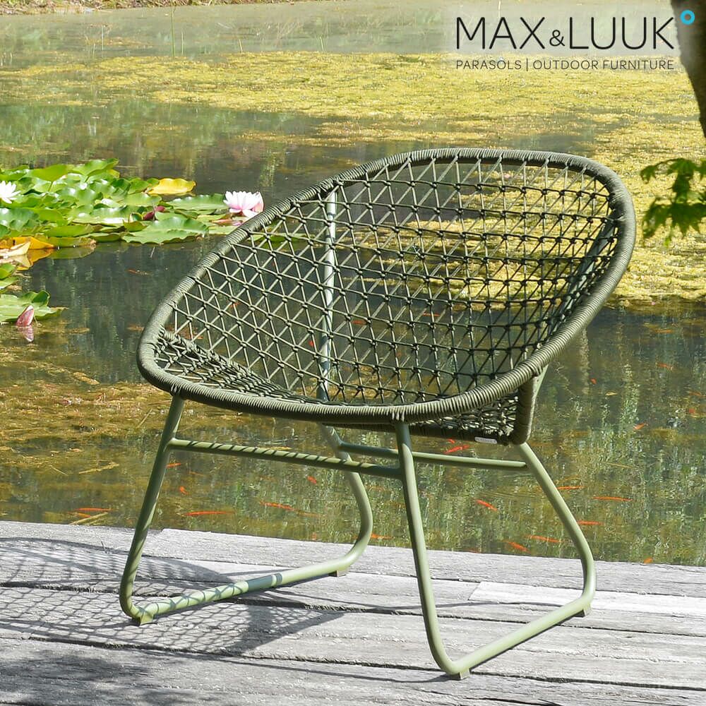  Gartensessel Aus Rope & Alu - Max&Luuk - Modern - Bella Sessel