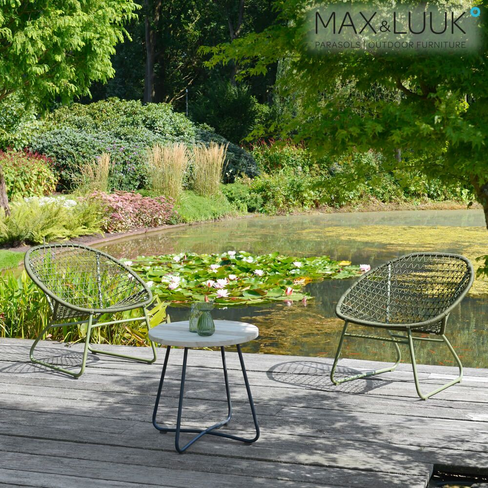  Gartensessel Aus Rope & Alu - Max&Luuk - Modern - Bella Sessel