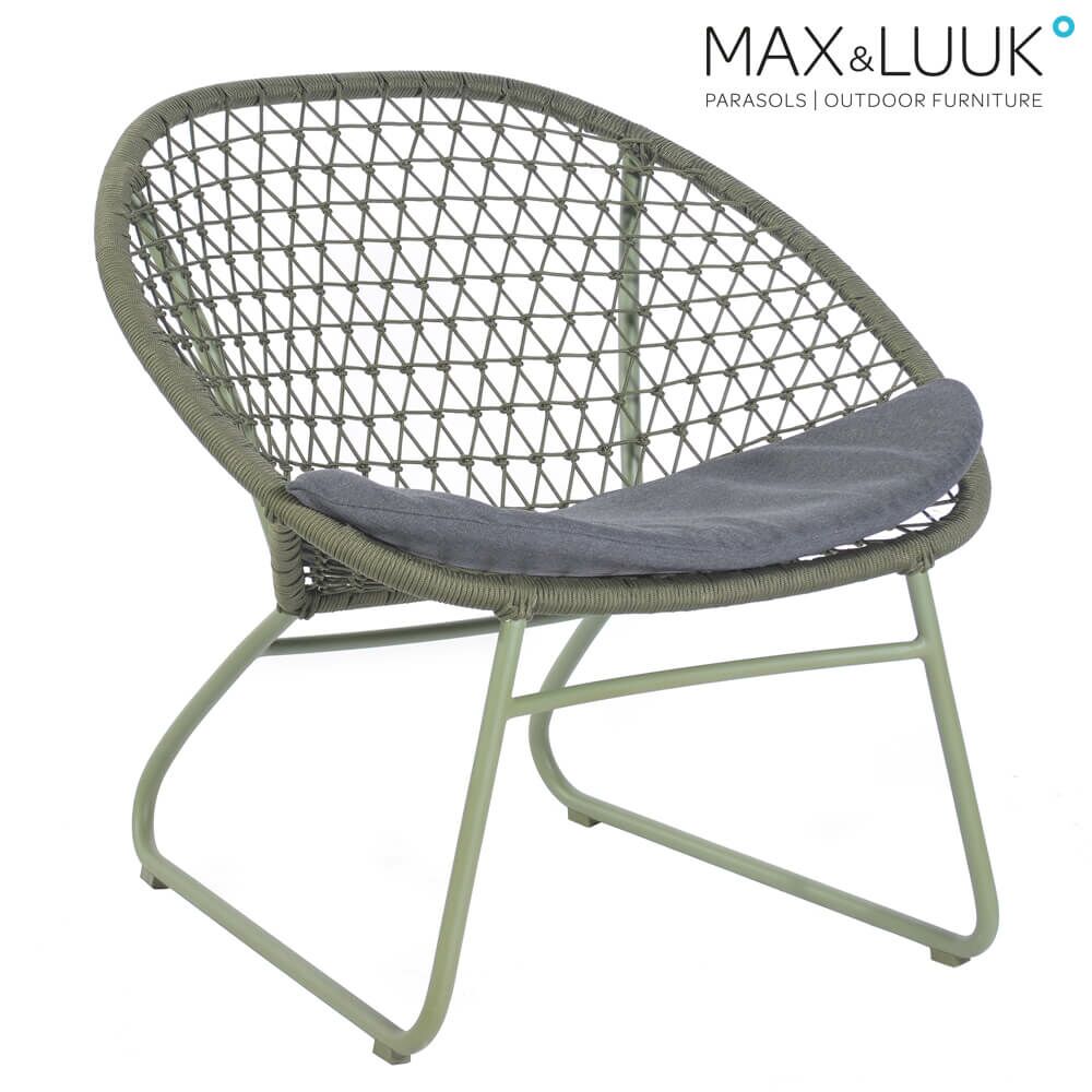  Gartensessel Aus Rope & Alu - Max&Luuk - Modern - Bella Sessel