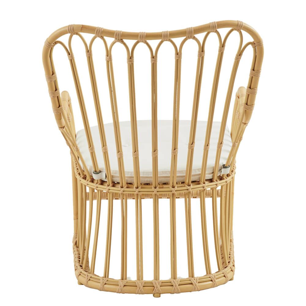  Gartensessel Für Die Lounge Aus Alu Rattan In Der Farbe Hellbraun - Gartensessel Fillip