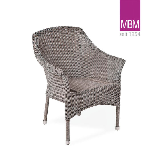  Gartensessel Stapelbar - MBM - Alu & Polyrattan - Modern - Sessel Balou