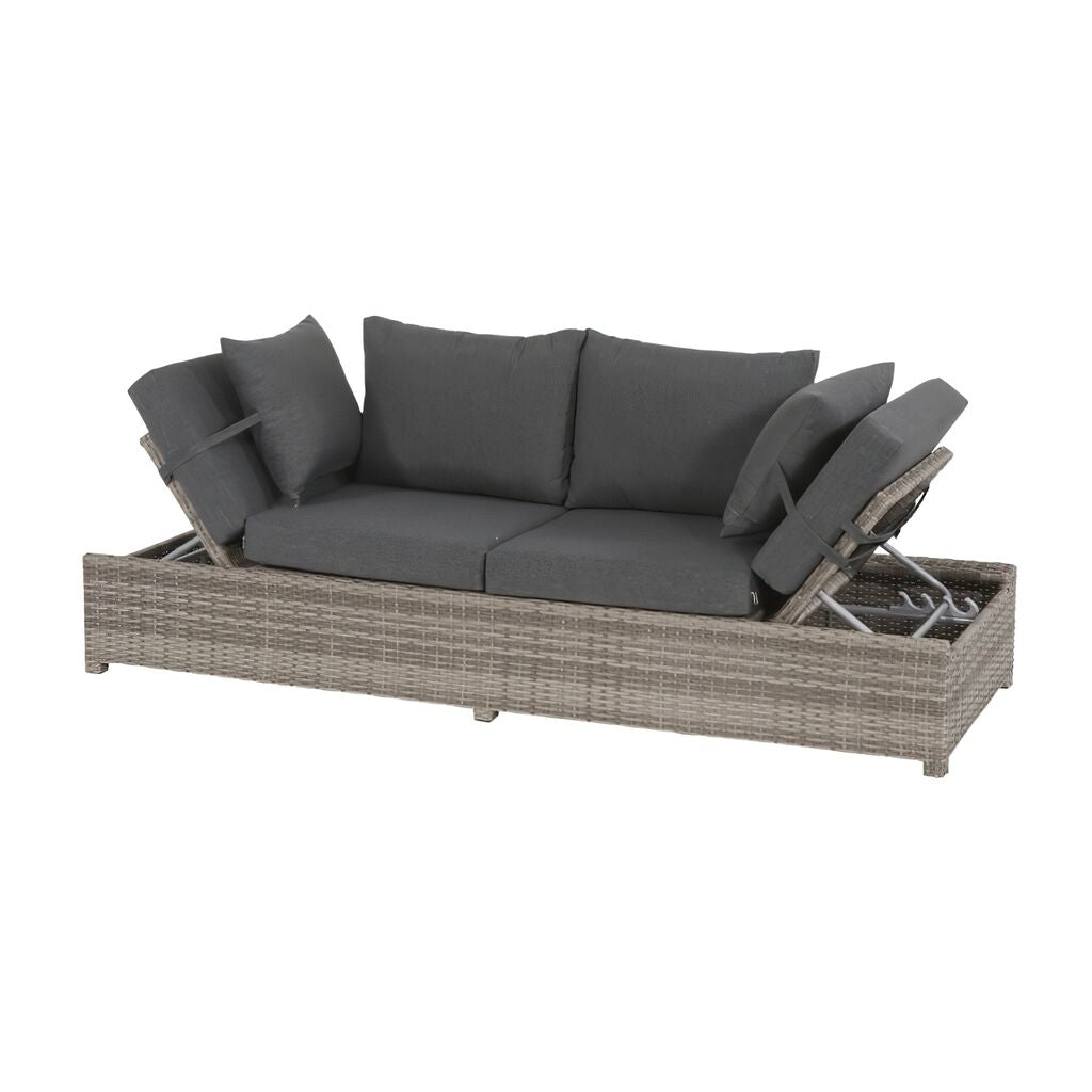  Gartensofa Mit Verstellbaren Kopfteilen - Liegesofa Louis