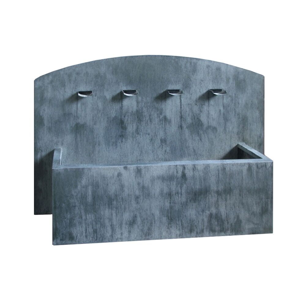  Gebogener Wand Outdoor Brunnen Mit 4 Ausläufen - Nimera Hano