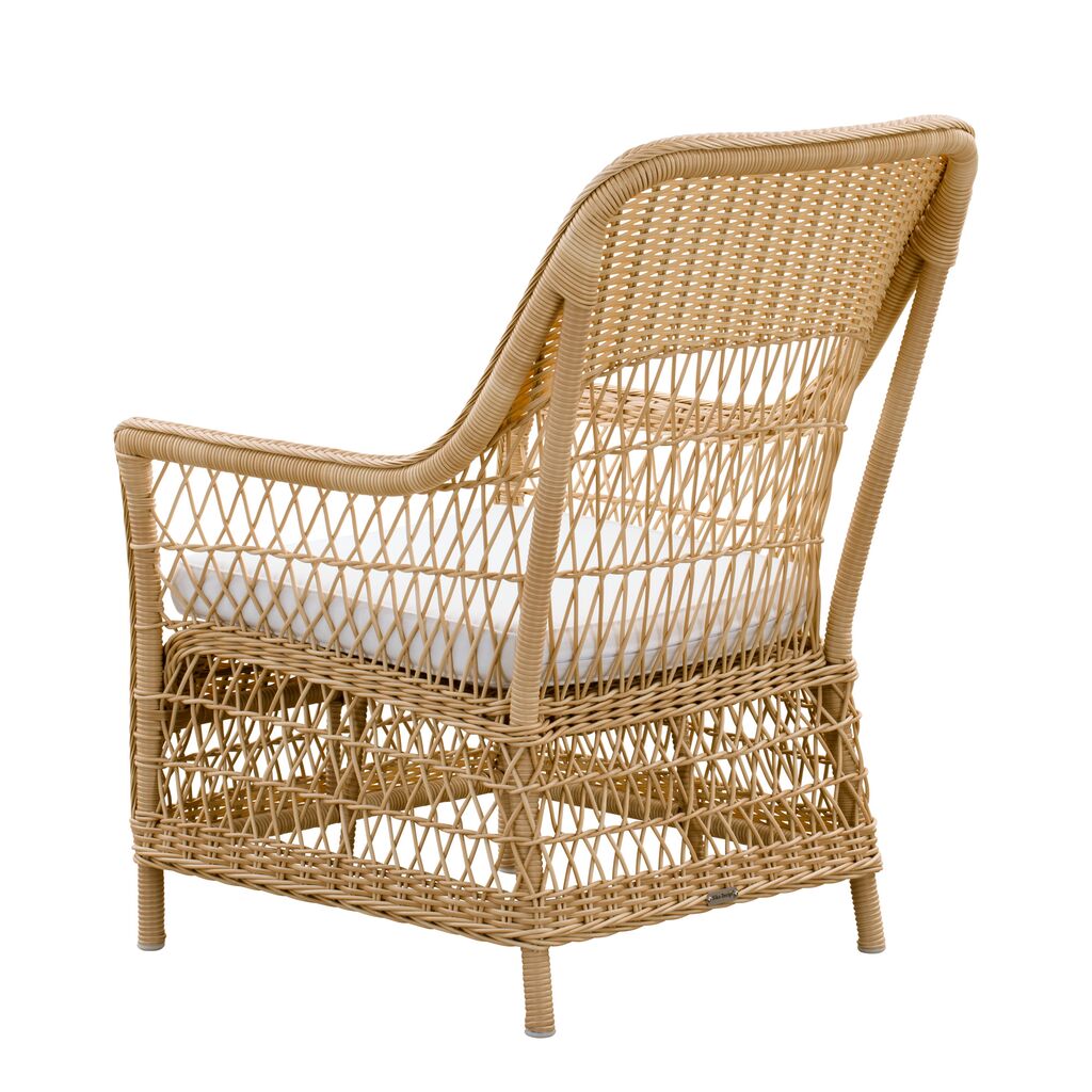  Gemütlicher Geflechtsessel In Rattan Optik Für Den Outdoor Gebrauch - Sessel Anike