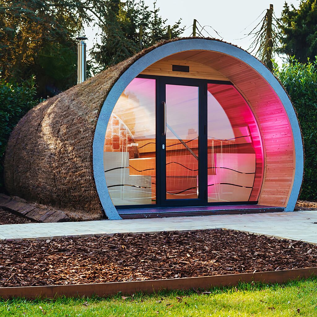  Geräumige XXL Sauna Für Thermen Oder Hotels Mit Platz Für 12-18 Personen - Sita