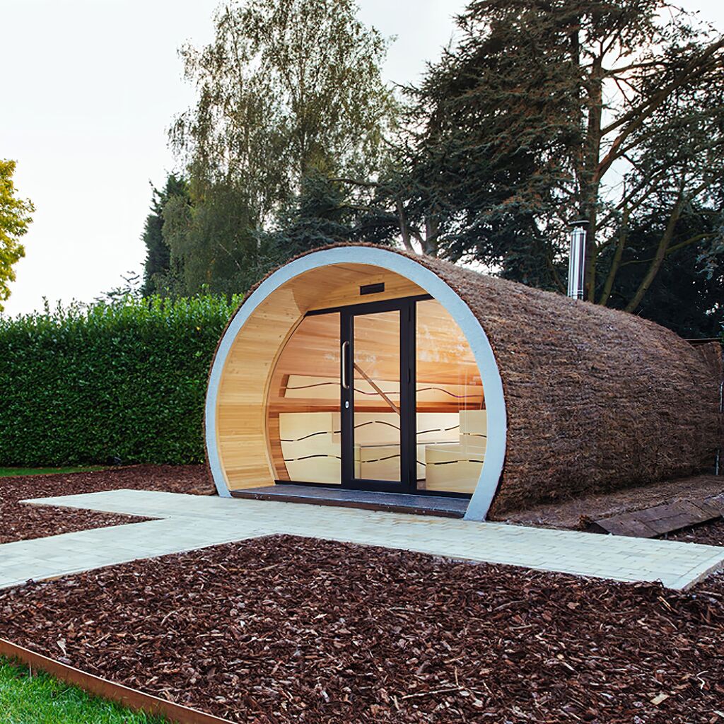  Geräumige XXL Sauna Für Thermen Oder Hotels Mit Platz Für 12-18 Personen - Sita