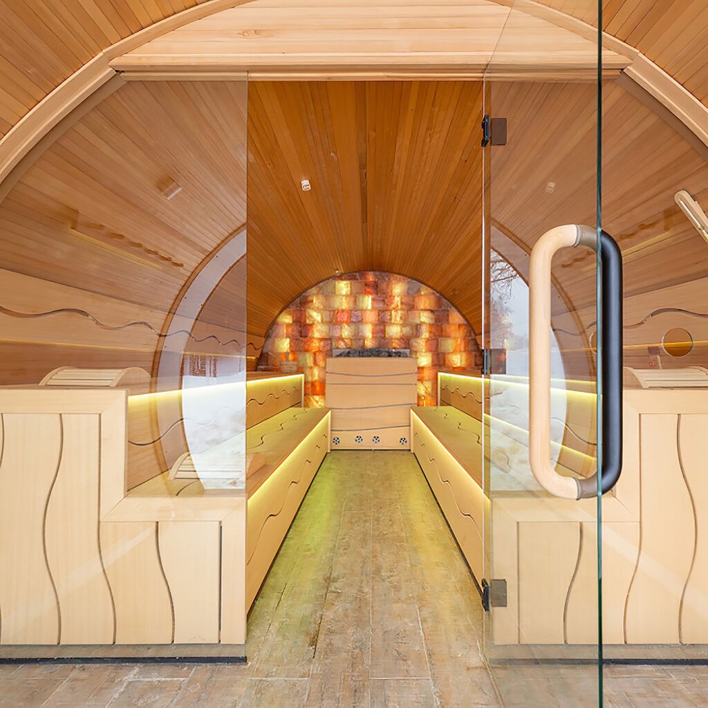  Geräumige XXL Sauna Für Thermen Oder Hotels Mit Platz Für 12-18 Personen - Sita