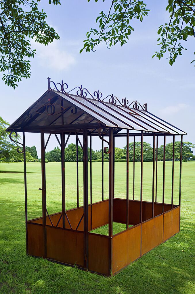 Gewächshaus Aus Schmiedeeisen Antik Design - Orly