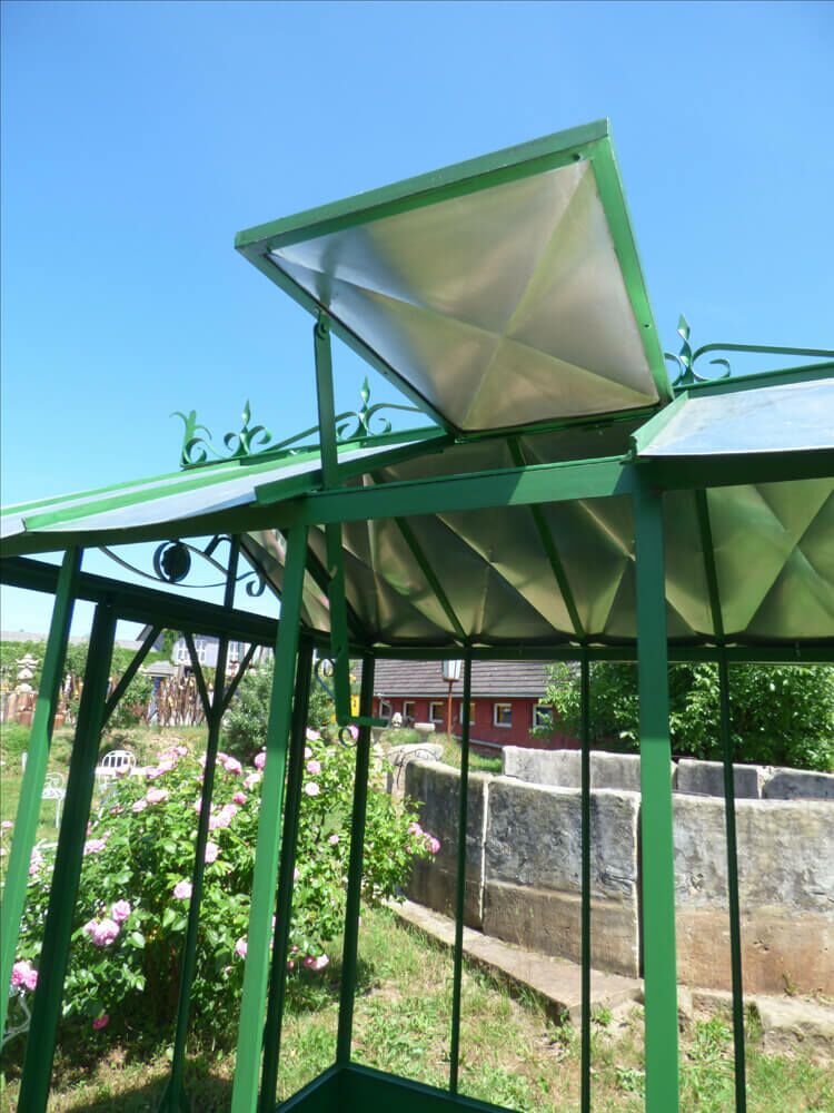 Gewächshaus Aus Schmiedeeisen Antik Design - Orly