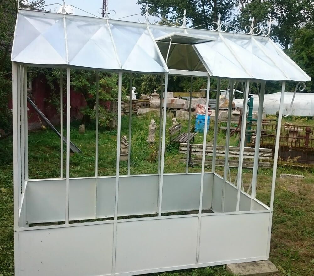  Gewächshaus Aus Schmiedeeisen Antik Design - Orly