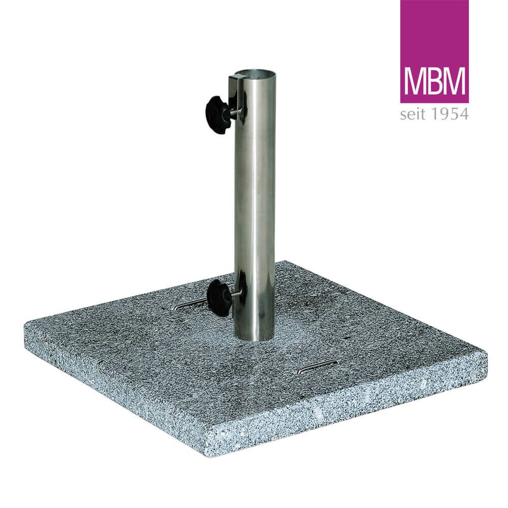  Granit Schirmständer Für 275/330cm Sonnenschirm - 32kg - MBM - Schirmständer Sunrise