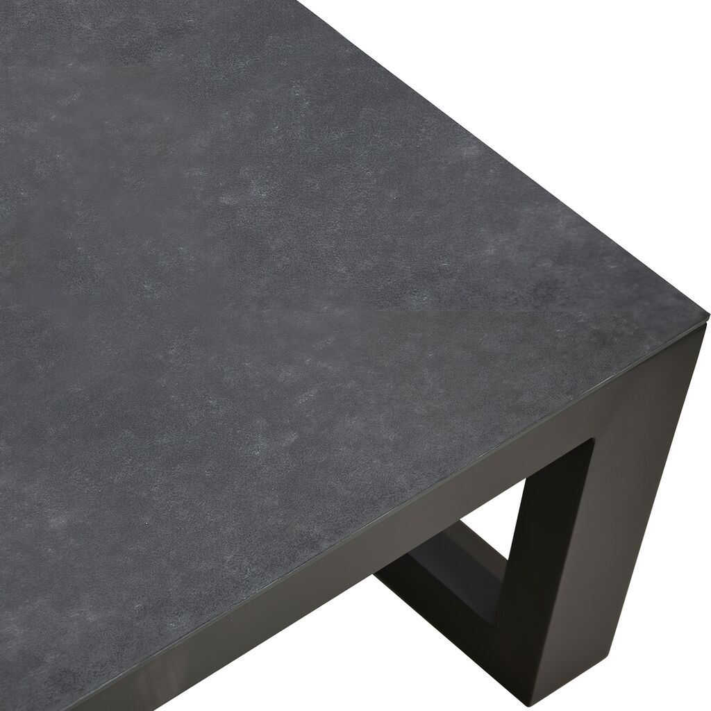  Graue 5-Sitzer Lounge Sitzgruppe Mit Tisch - Lounge Pharo