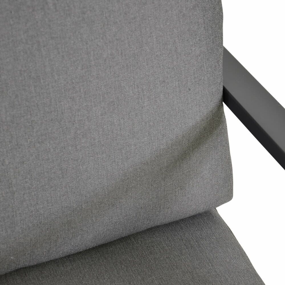  Graue Alu Loungeecke Für 4 Personen - Modern - Loungemöbel Elto