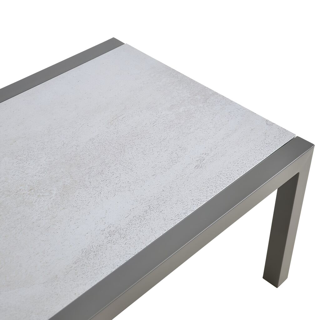  Graue Alu Loungeecke Für 4 Personen - Modern - Loungemöbel Elto