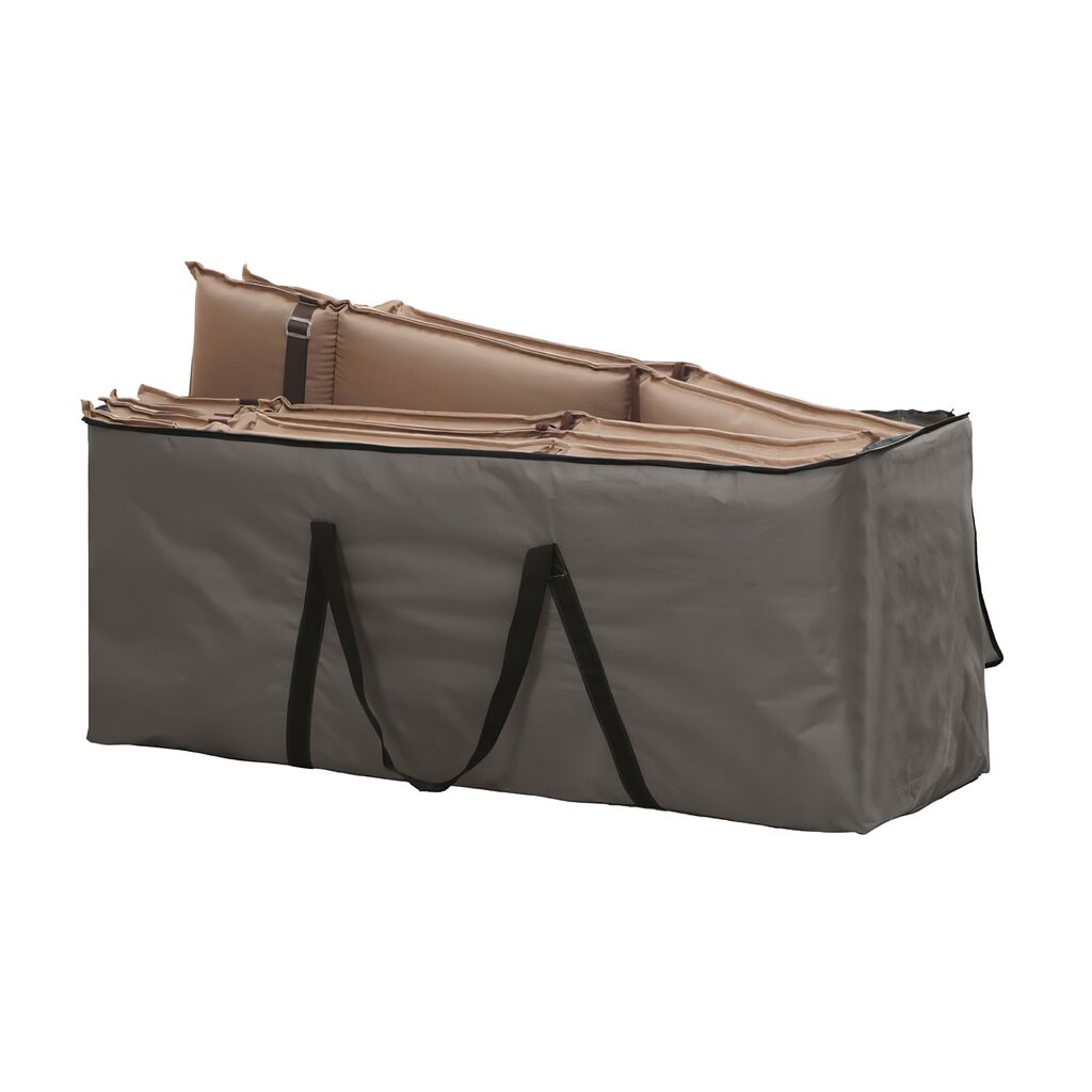  Graue Schutzhülle Für Gartenauflagen 125x40cm - Hülle Limi