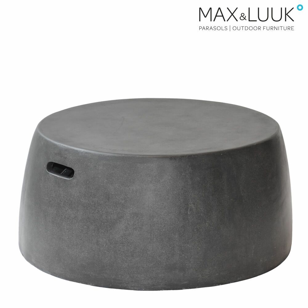  Grauer Max & Luuk Couchtisch Aus Fiberglas Für Den Garten - Nick Hocker