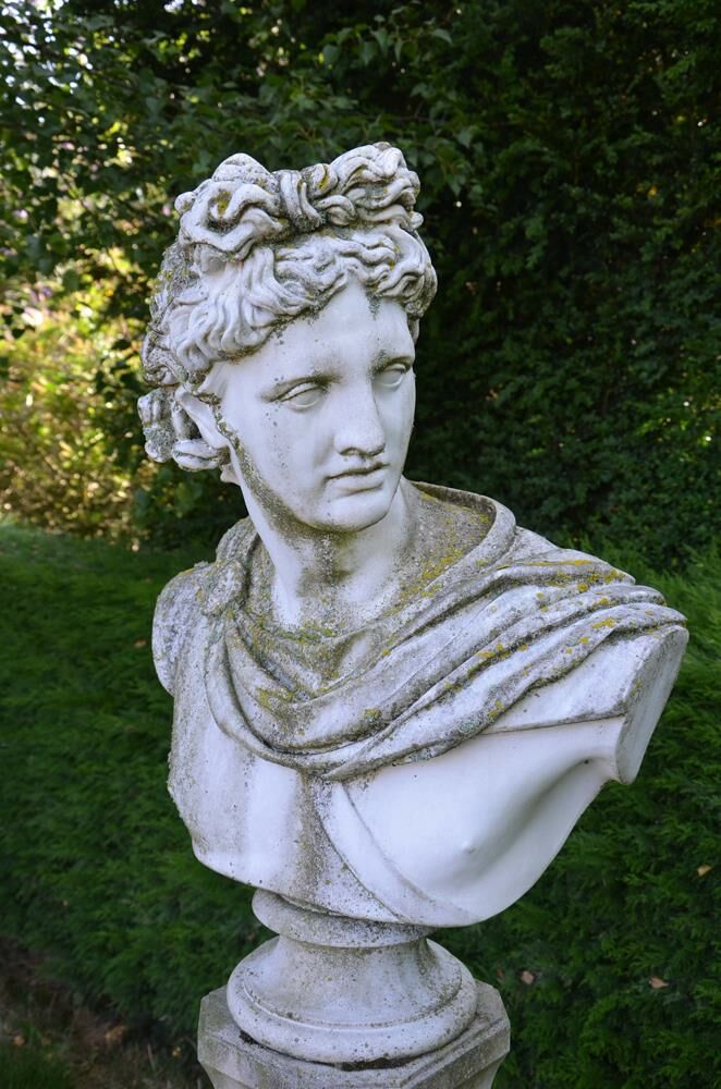  Griechische Büste - Apollo Epikurios