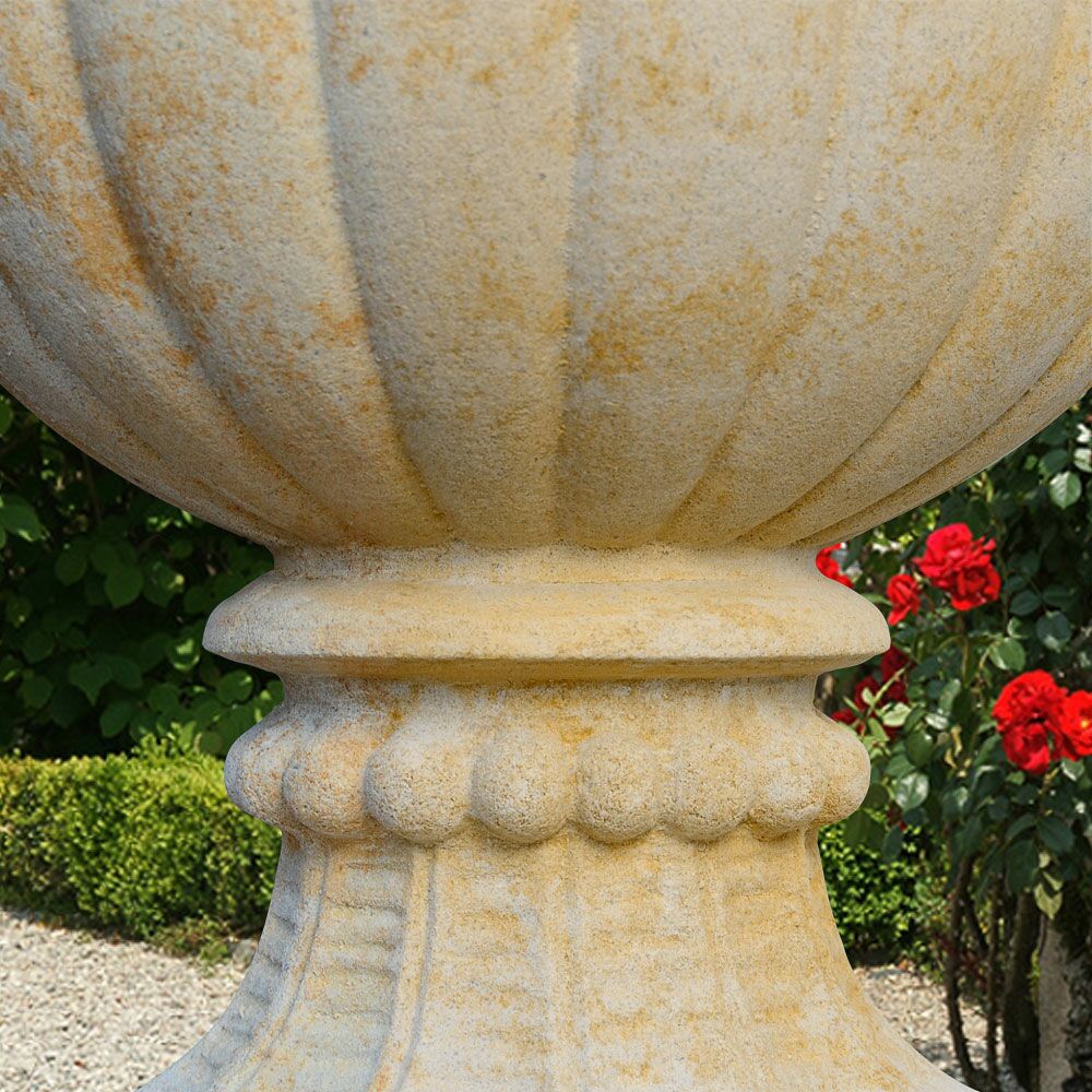  Große Stein Gartenamphore - Goethe Amphore