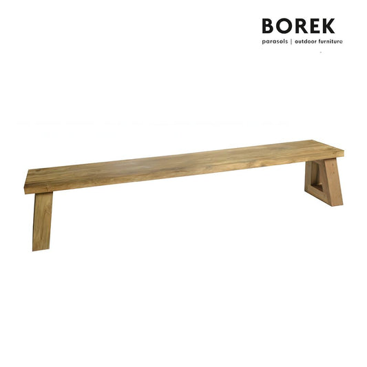  Große Teakholz Gartenbank Von Borek - 250cm - Gartenbank Parga