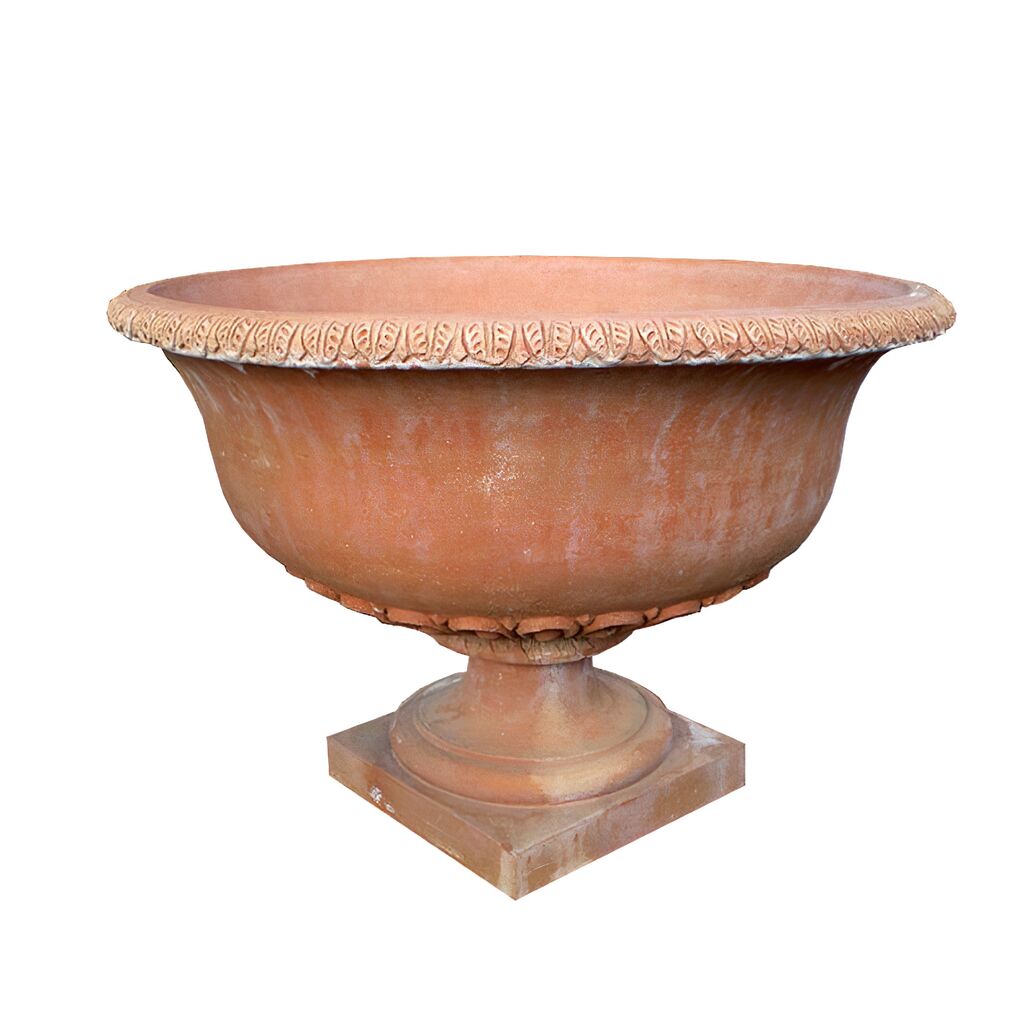  Große Terracotta Gartenamphore - Alfani
