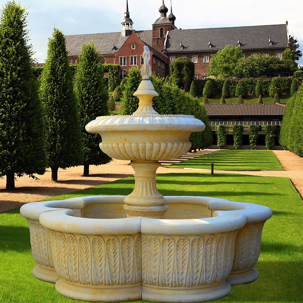  Großer Garten Kaskaden Brunnen - La Vilette