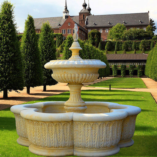  Großer Garten Kaskaden Brunnen - La Vilette
