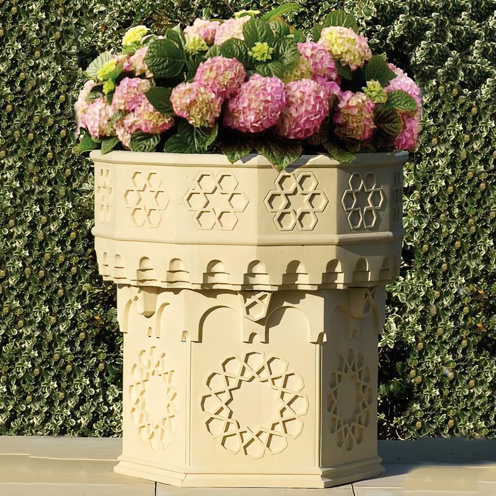  Großer Garten Pflanzkübel Antik XXL - Alhambra