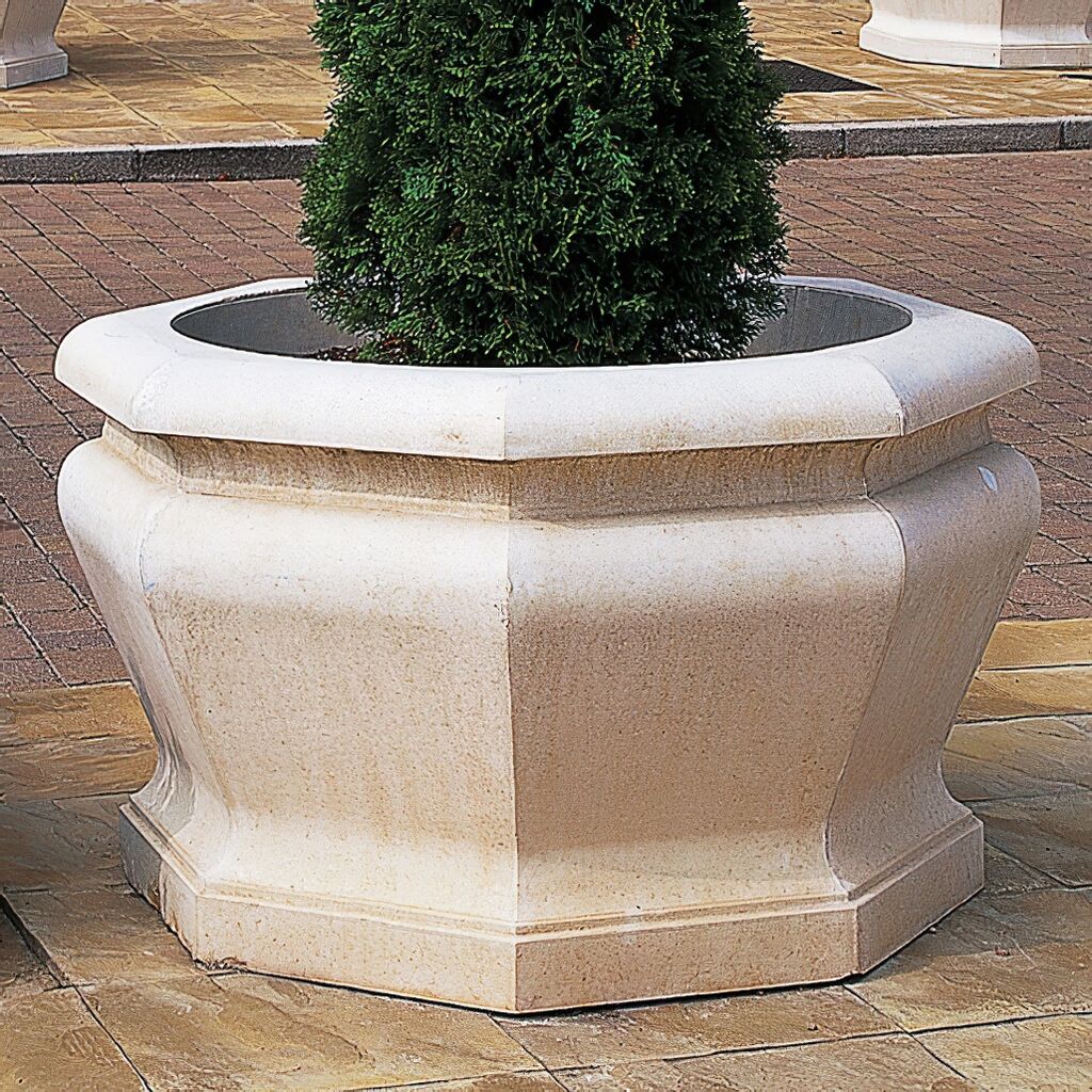  Großer Garten Pflanzkübel Stein - Athena