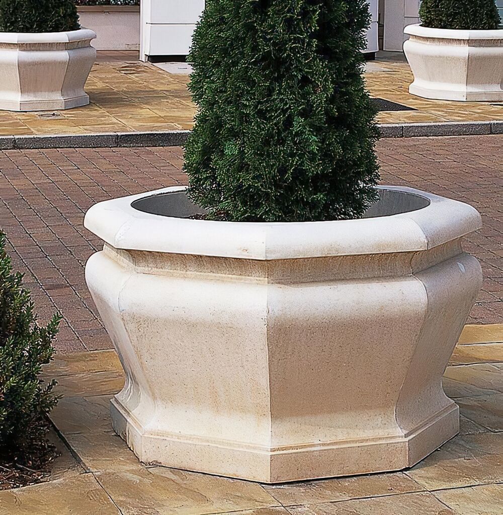  Großer Garten Pflanzkübel Stein - Athena