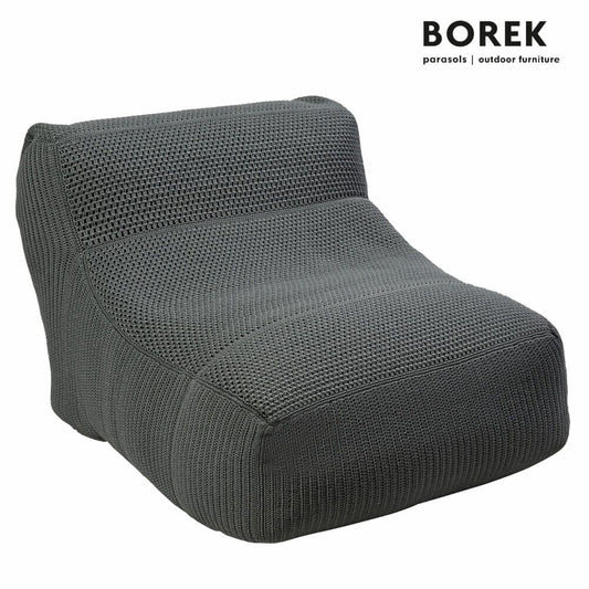  Großer Garten Sitzsack Von Borek - Anthrazit - Modern - Hochwertig - Leno Sitzsack