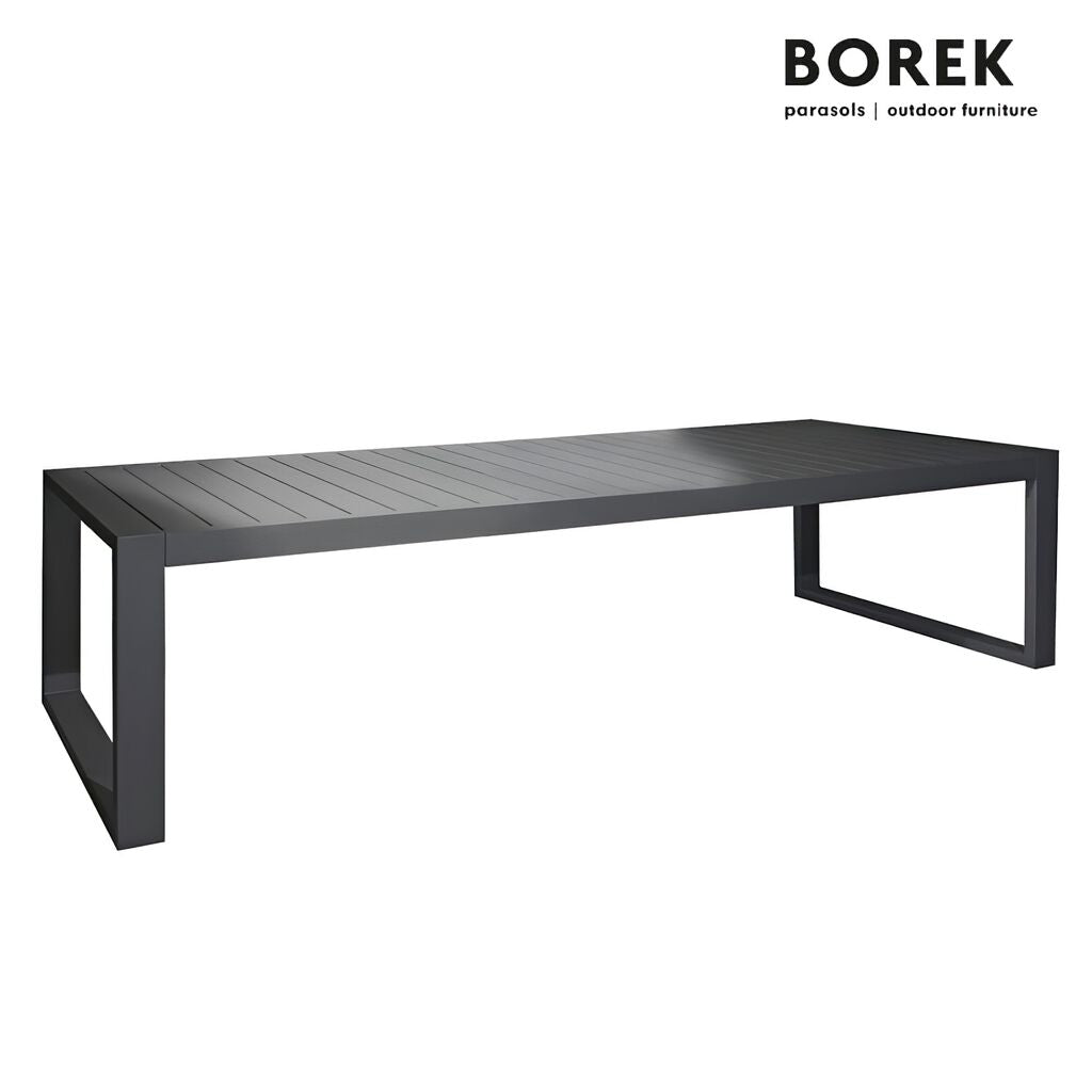  Großer Garten Tisch Aus Aluminium - Borek - Modern - 75x300x100cm - Vitoria Tisch