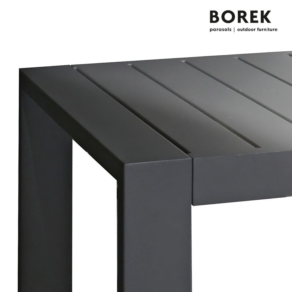  Großer Garten Tisch Aus Aluminium - Borek - Modern - 75x300x100cm - Vitoria Tisch