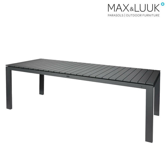  Großer Gartentisch Aus Aluminium - 220x90cm - Rechteckig - Max&Luuk - Morris Tisch
