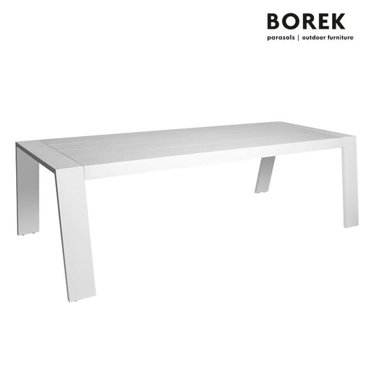  Großer Gartentisch Aus Aluminium - Borek - 75x255x116cm - Viking Tisch