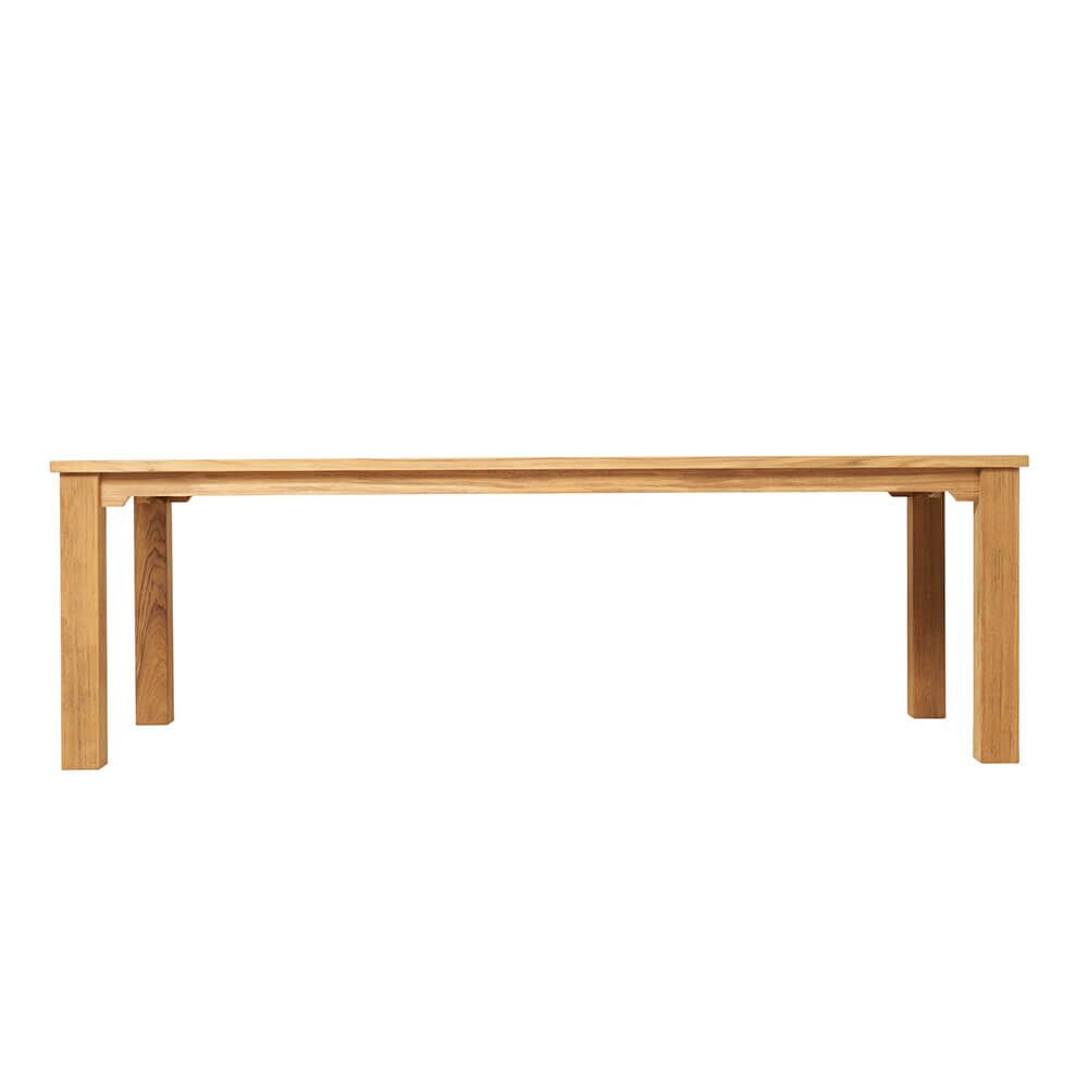  Großer Gartentisch Aus Teakholz - Modern - Eckig - Willow Gartentisch
