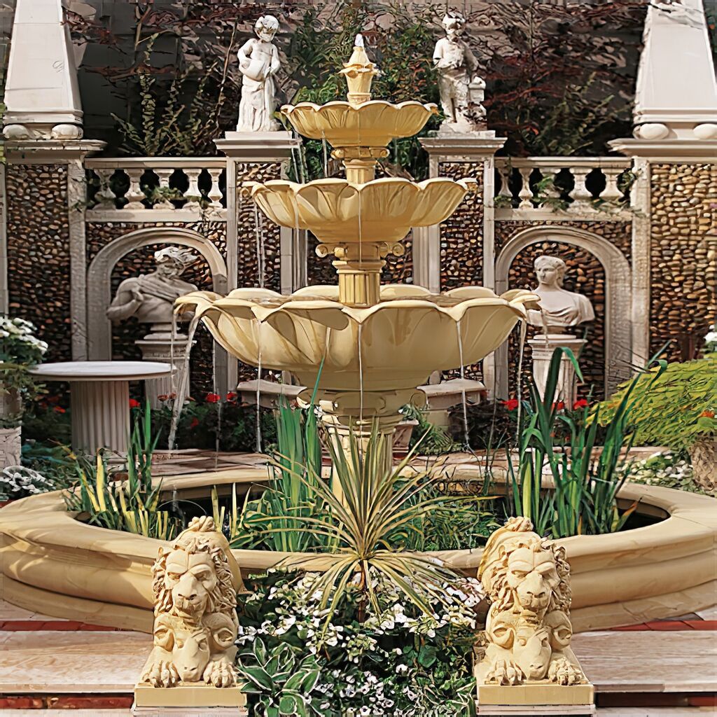  Großer Kaskadenbrunnen Garten - Royal Berkshire