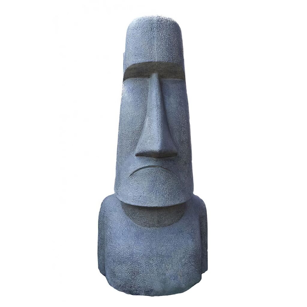  Großer Moai Kopf Als Garten Statue - Tatonga