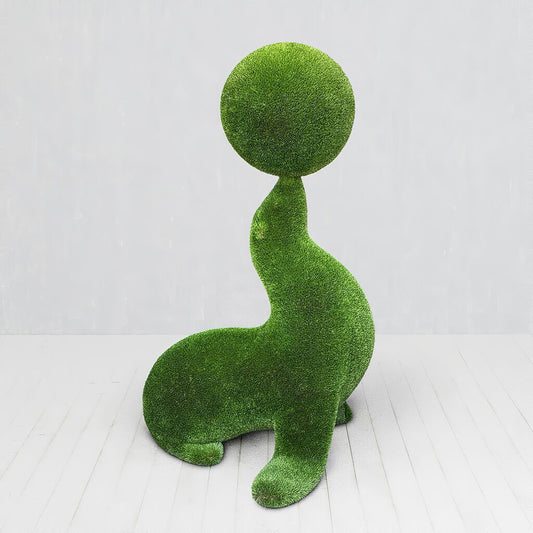  Großer Seelöwe Mit Ball - Topiary Seehund Gartendeko - Charlie