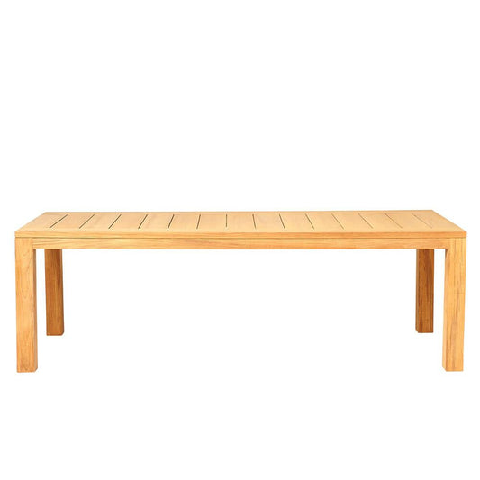 Großer Stabiler Gartentisch Aus Teakholz - Eckig - Ella Gartentisch