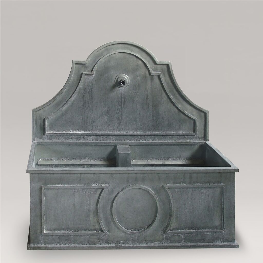  Großer Zink Wandbrunnen - Monumento